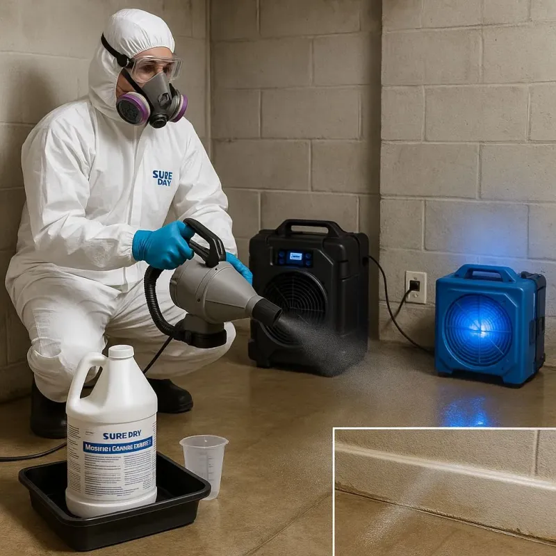 Sanitization and Odor Removal process in Wright, FL