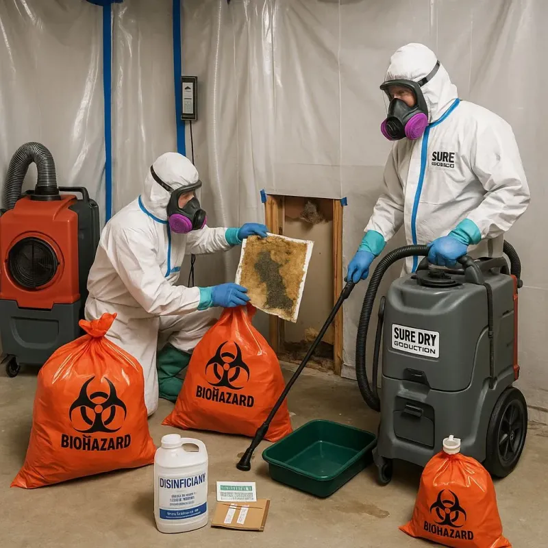 Contaminated Water Handling Protocols process in Wright, FL