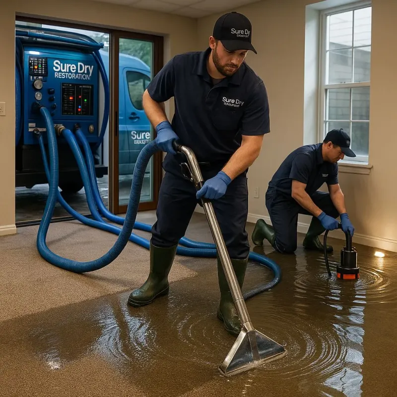 Water Extraction and Removal process in Wright, FL